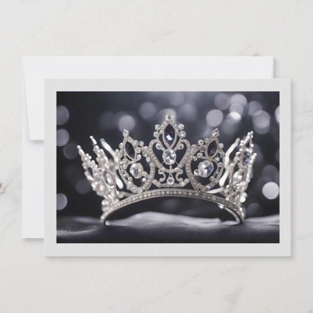 Carte de note de la couronne Pageant (Devant)