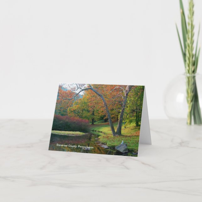 Carte de note de la Pennsylvanie (Devant)