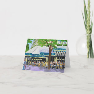 CARTE DE NOTE DE LES DEUX MAGOTS PARIS