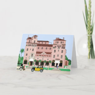 Carte de note de l'hôtel John Ringling
