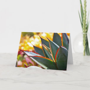 Carte de note "de lueur bleue" d'agave par Debra