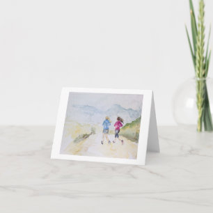 Carte de note de no. 1 de coureurs de traînée