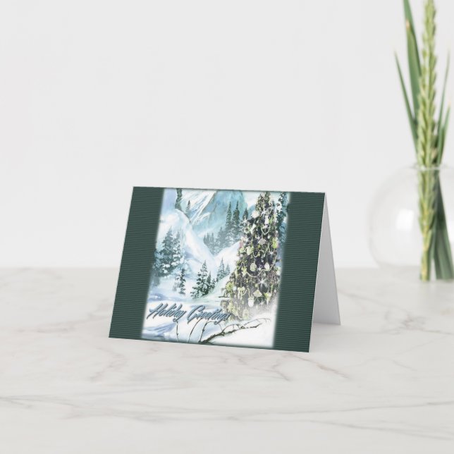 Carte de note de Noël (Devant)