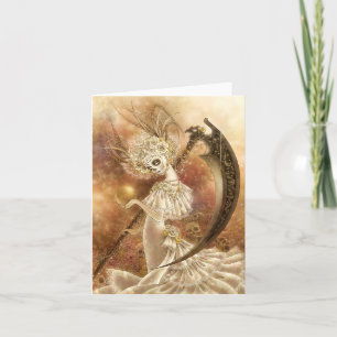 Carte de note de Père Noël Muerte