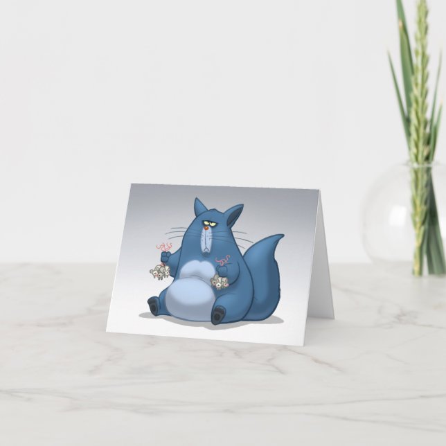 Carte de note de piège de souris (Devant)