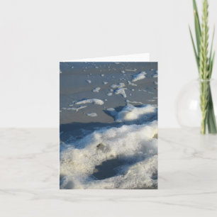 Carte de note de "Seafoam" -