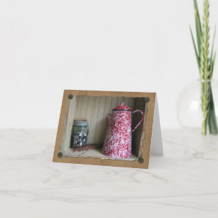 Carte de note de tableau primitive