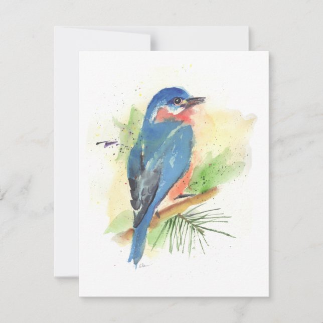 Carte de note de toutes les occasions de Bluebird (Devant)