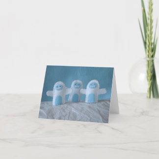 Carte de note de yeti