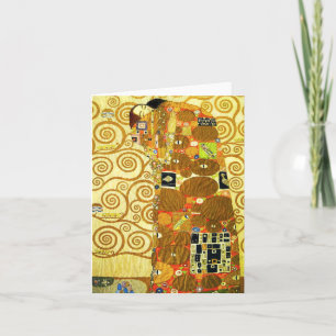 Carte de note d'exécution Gustav Klimt