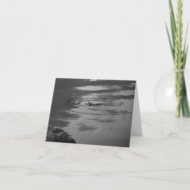 Carte de note Dragonfly Zen Pond (Devant)