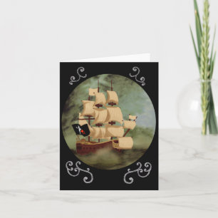 Carte de note du Bateau de Barbe Noire (Revenge de