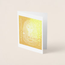 Carte de note du centenaire de découverte TUTANKHA