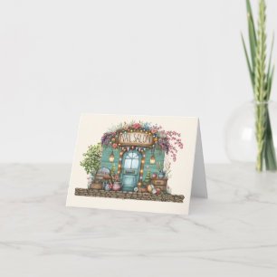 Carte de note du salon à ongles ou Merci