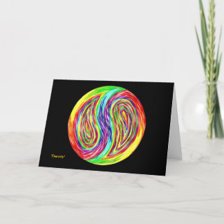 Carte de note "Eternity"
