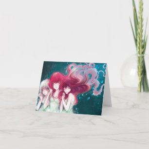 Carte de note fâchée d'univers