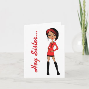 Carte de note Fashionista
