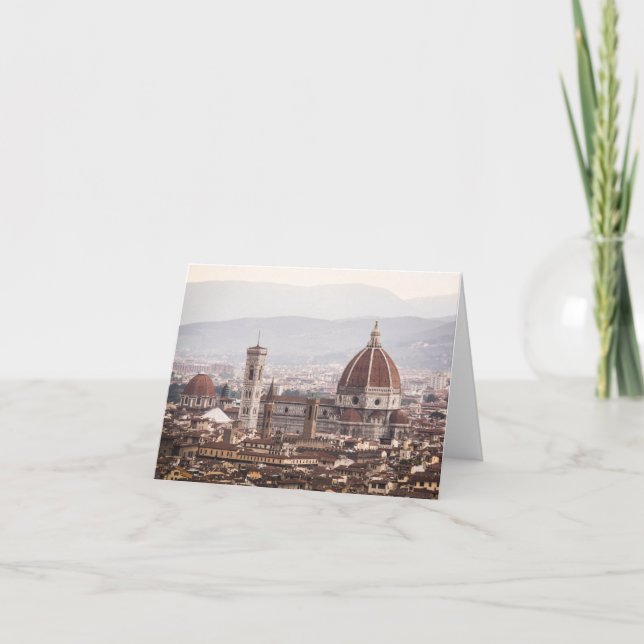 Carte de note Florence Overlook (Devant)