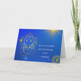 Carte de note Ganesha