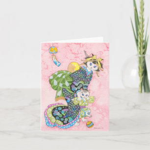 Carte de note kitty première étape