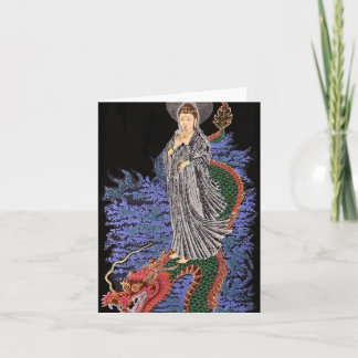 Carte de note Kwan yin