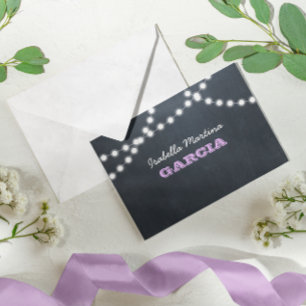 Carte de note Lilac Quinceañera