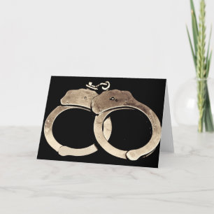 Carte de note menottes