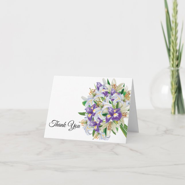 Carte de note Merci (Devant)