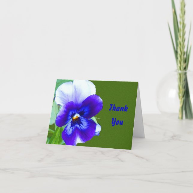 Carte de note Merci (Devant)