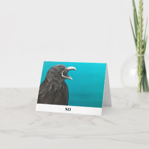 Carte de note No Crow