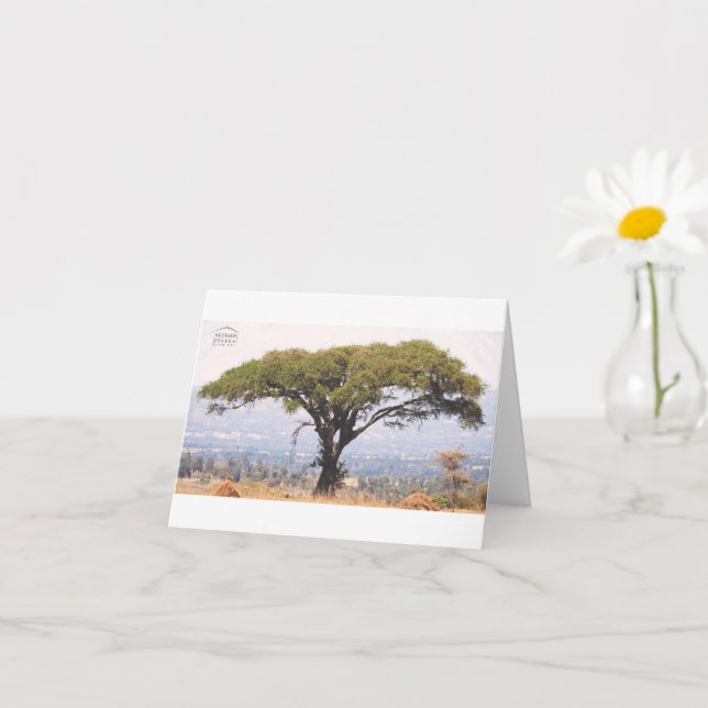 Carte de note noire Beteseb Felega (Petite plante)