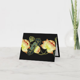 Carte de note Oriental Poppies - Vide