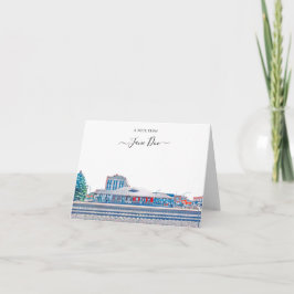 Carte de note personnalisée Berwyn Illinois