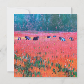 Carte de note plat carré