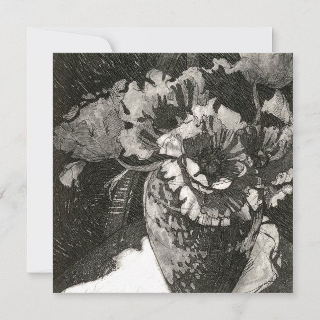 Carte de note plat carré (Devant)