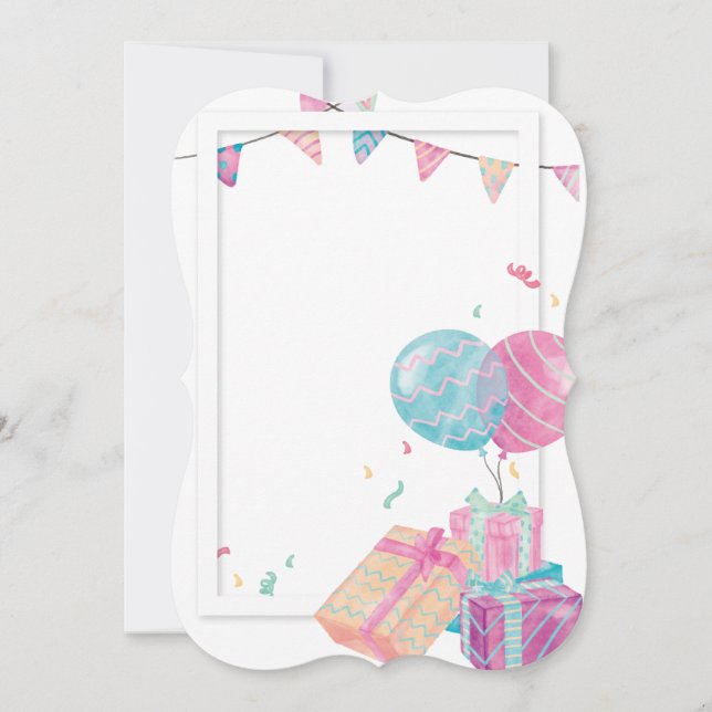 Carte de note plate (Devant)