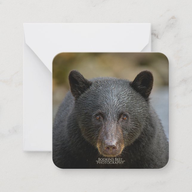 Carte de note plate de 6,4 cm x 6,4 cm (Devant)