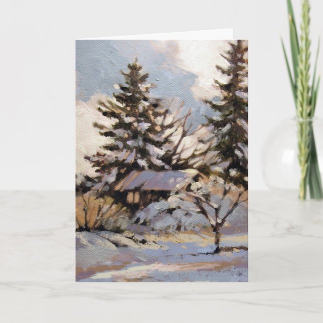 Carte de note pliée classique (Devant)