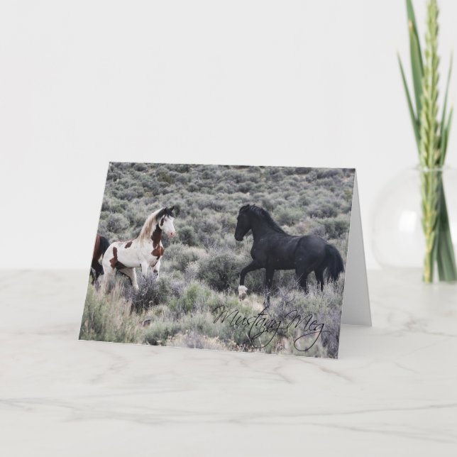 Carte de note pliée Shaman et Twister (Devant)