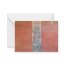 Carte de note Pompeii Ochre Wall Merci