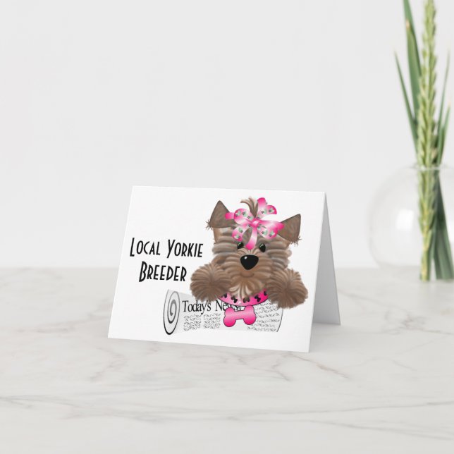 Carte de note publicitaire (Devant)