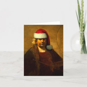 Carte de note Rembrandt Père Noël