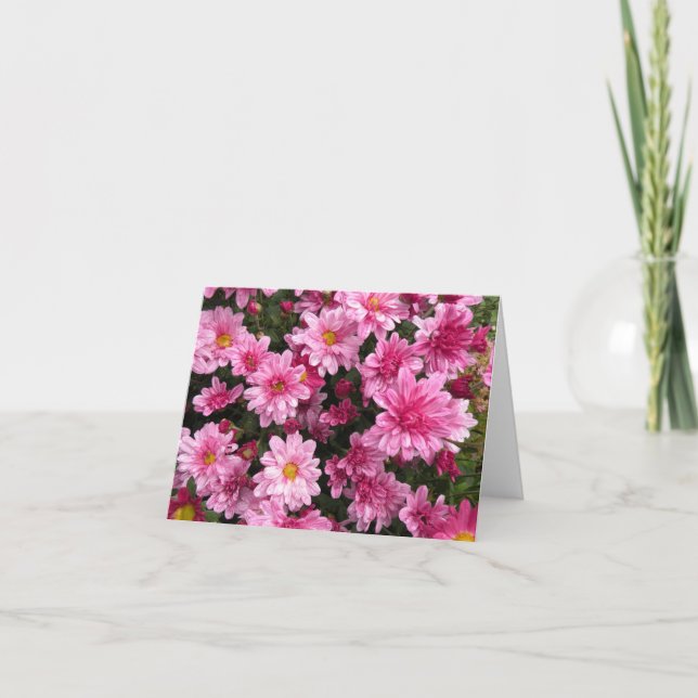 Carte de note rose de mamans (Devant)