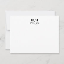 Carte de note simple