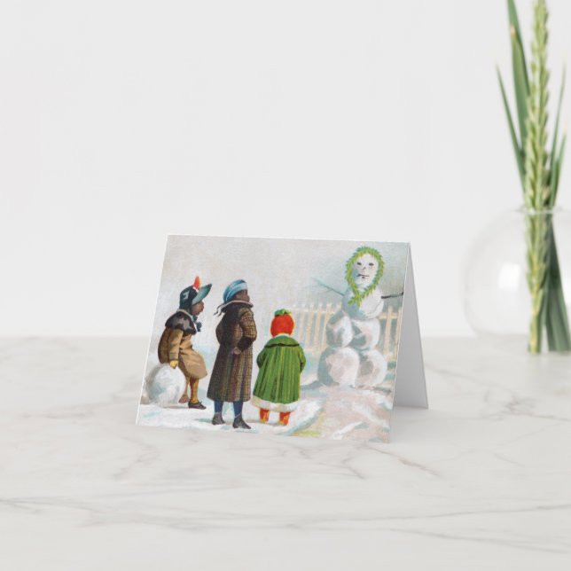 Carte de note Snowman (Devant)