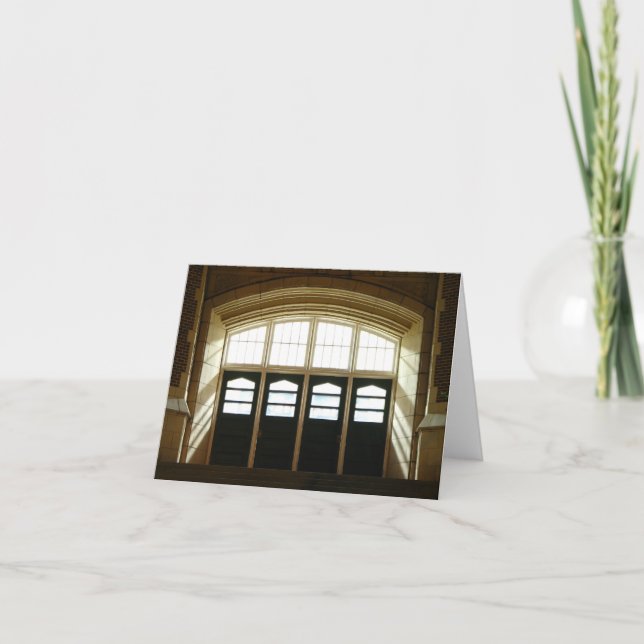 Carte de note supérieure d'école de parc normal (Devant)