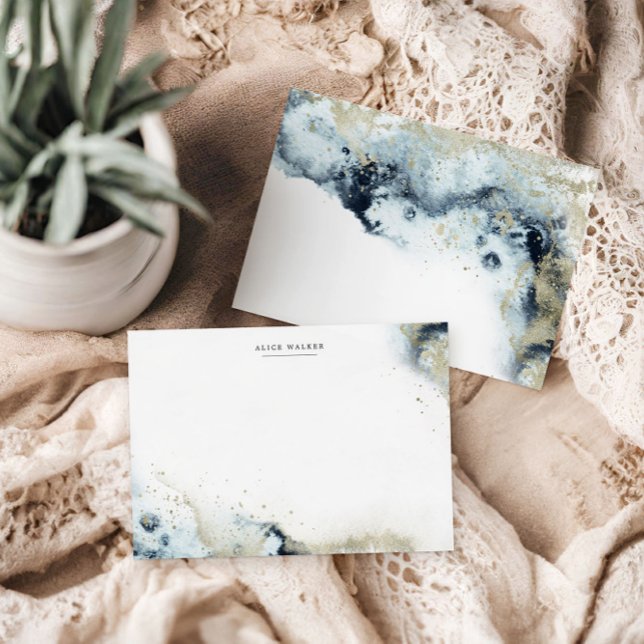 Carte de note sur les ondulations et la papeterie  (Créateur téléchargé)