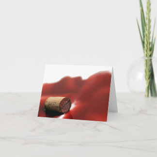 Carte de note "UnCorKed" pour les amateurs de vin