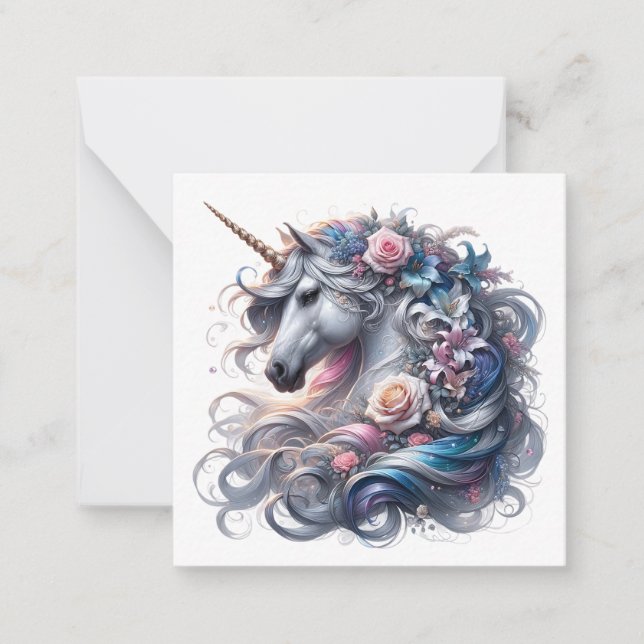 Carte de note Unicorn (Devant)