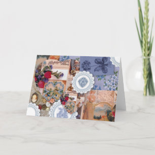 Carte de note victorienne